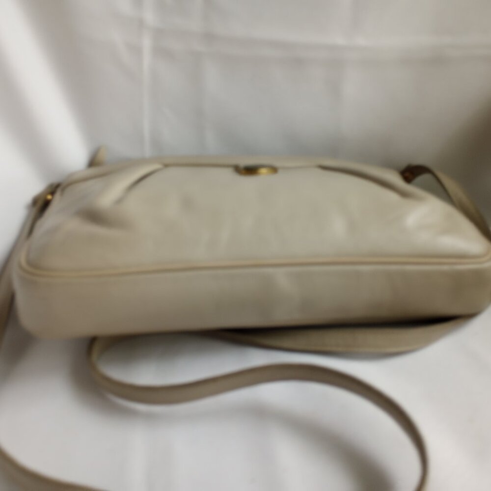 ***SOLD***  Etienne Aigner Taupe Beige Shoulder Bag - Picture 5 of 9